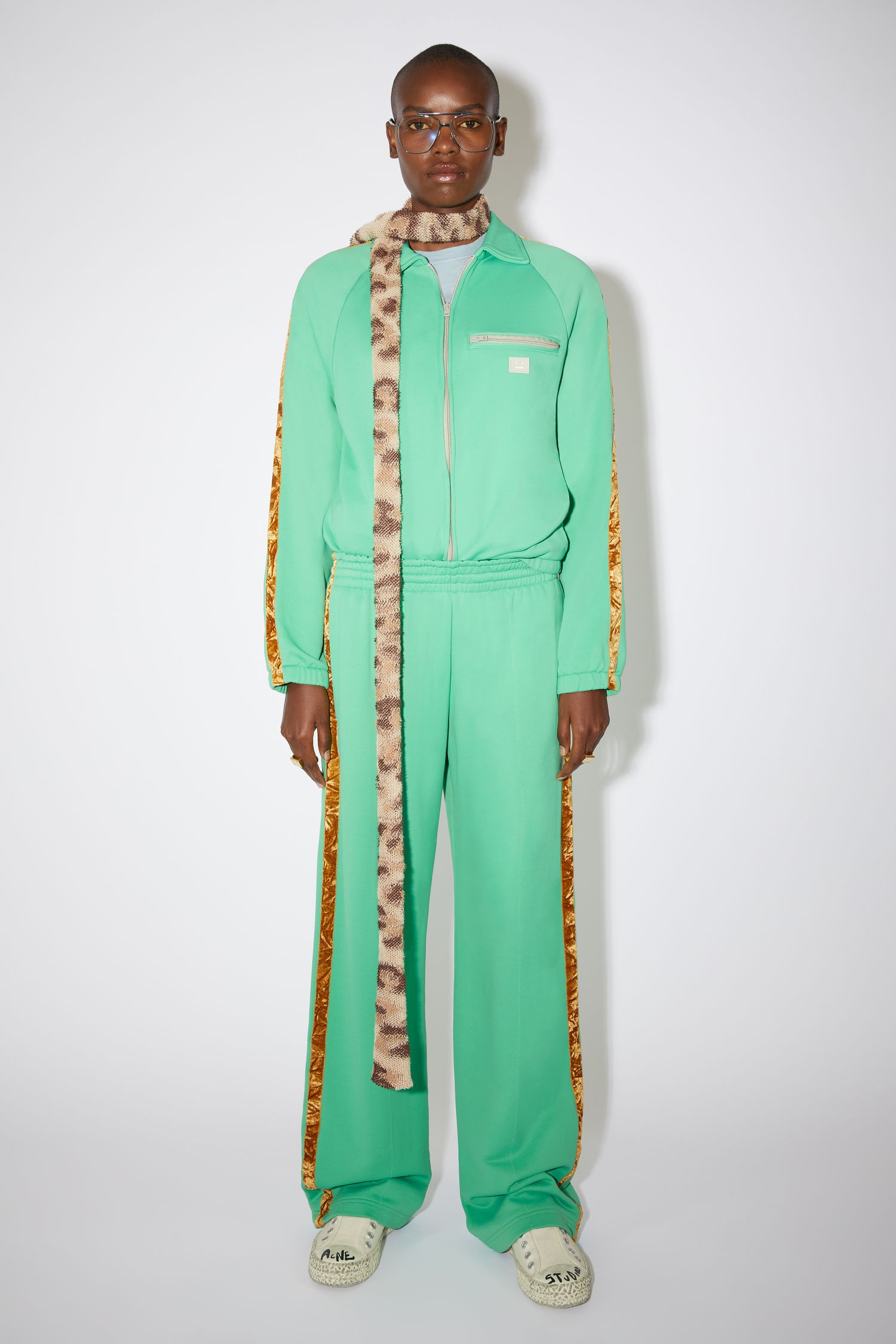 Fleece sweatpants - Jade green - 2