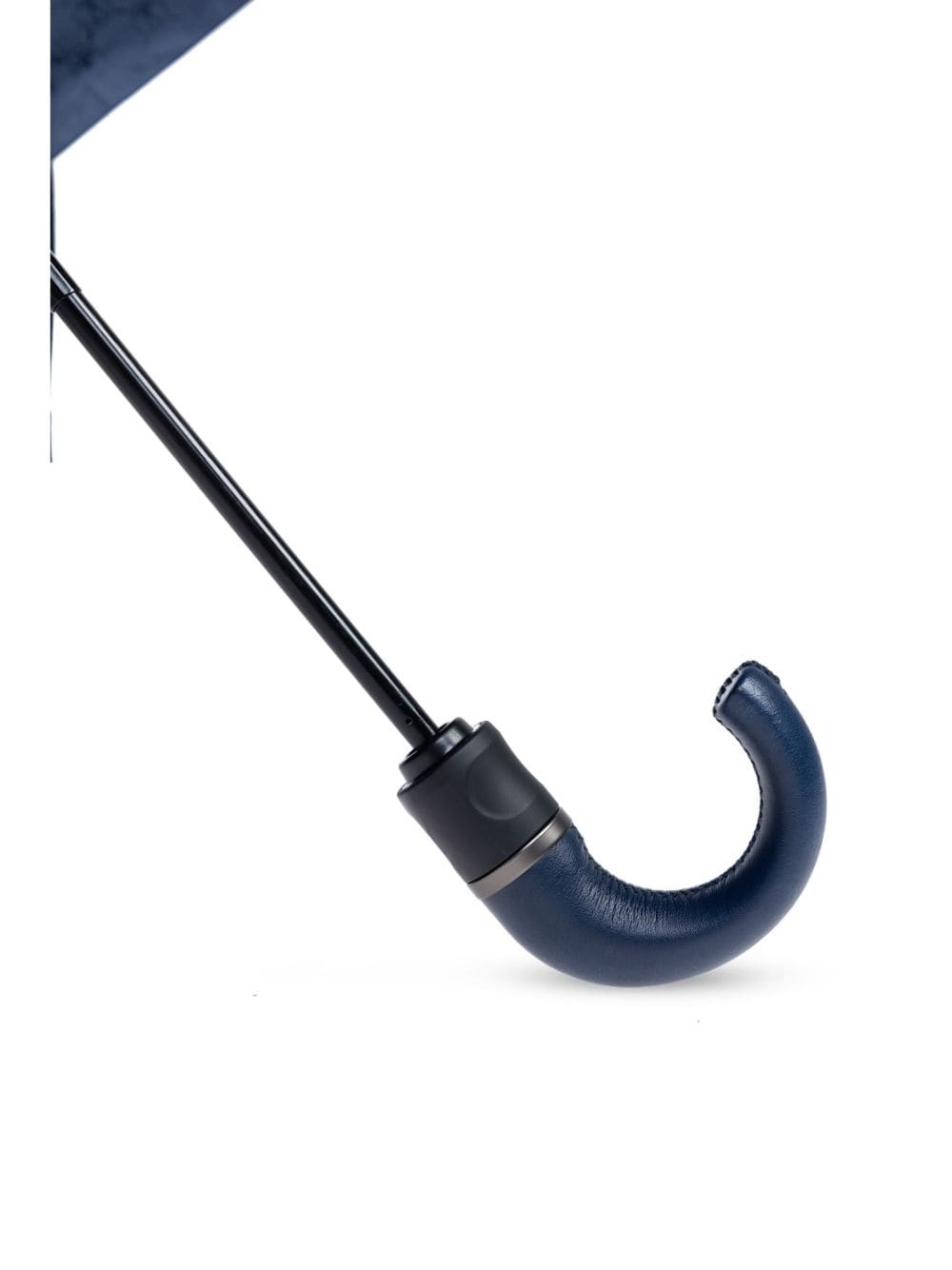 monogram-print crook-handle umbrella - 3