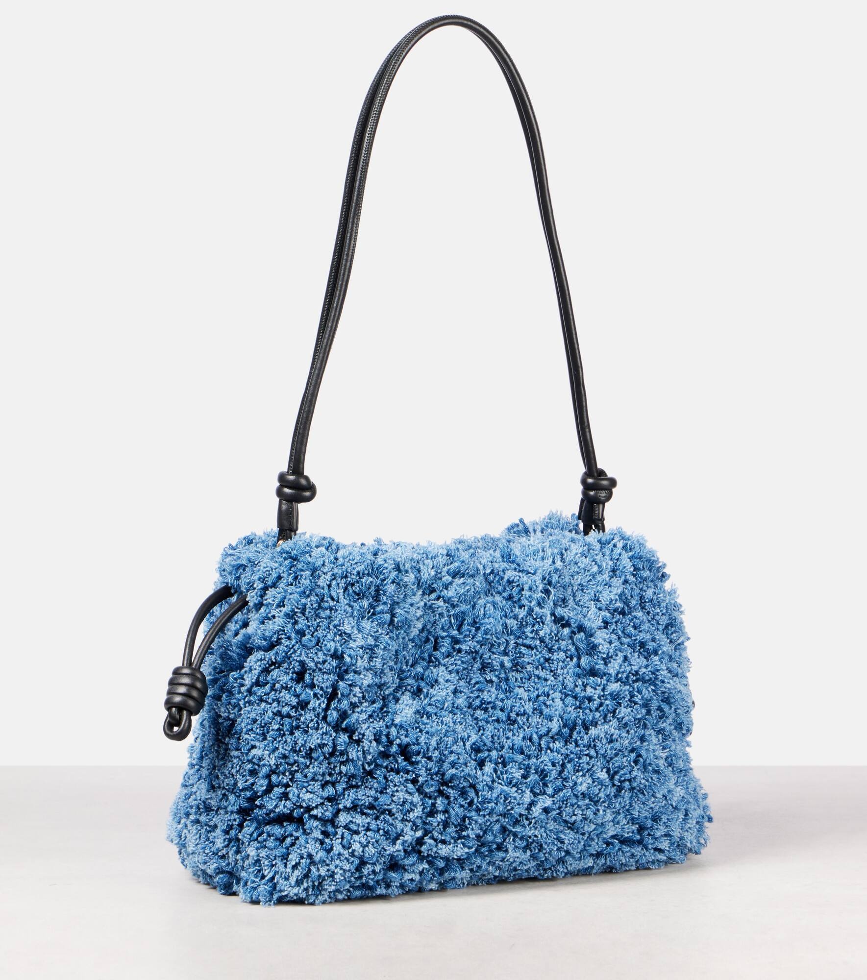 Flamenco Medium denim clutch - 4