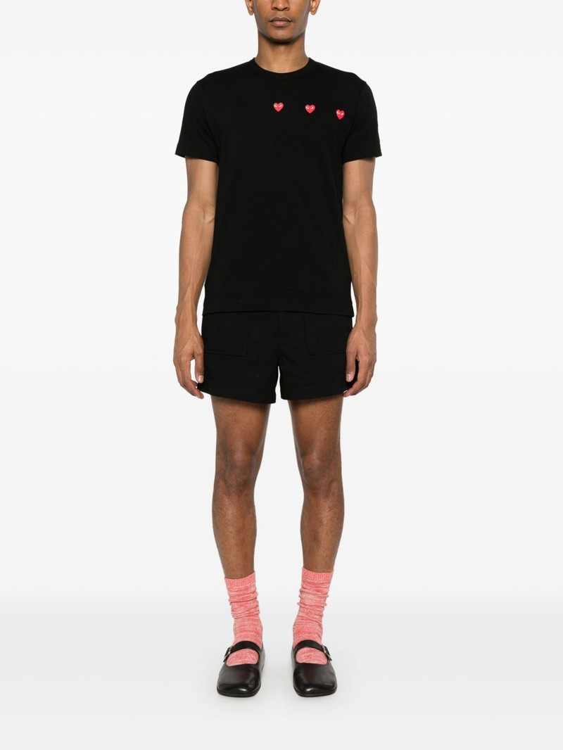 Comme des Garçons PLAY heart-print cotton T-shirt outlook