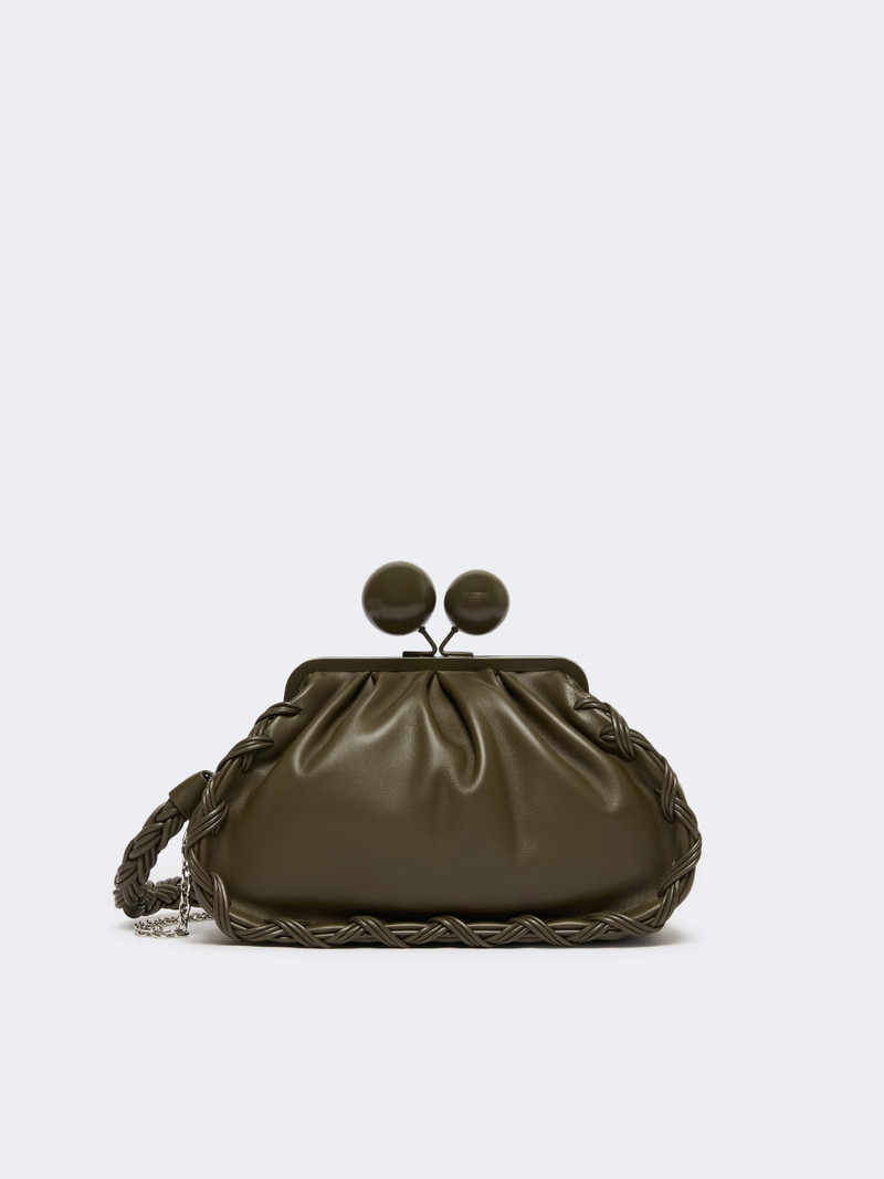 LECITO Medium Nappa leather Pasticcino Bag - KAKI 1