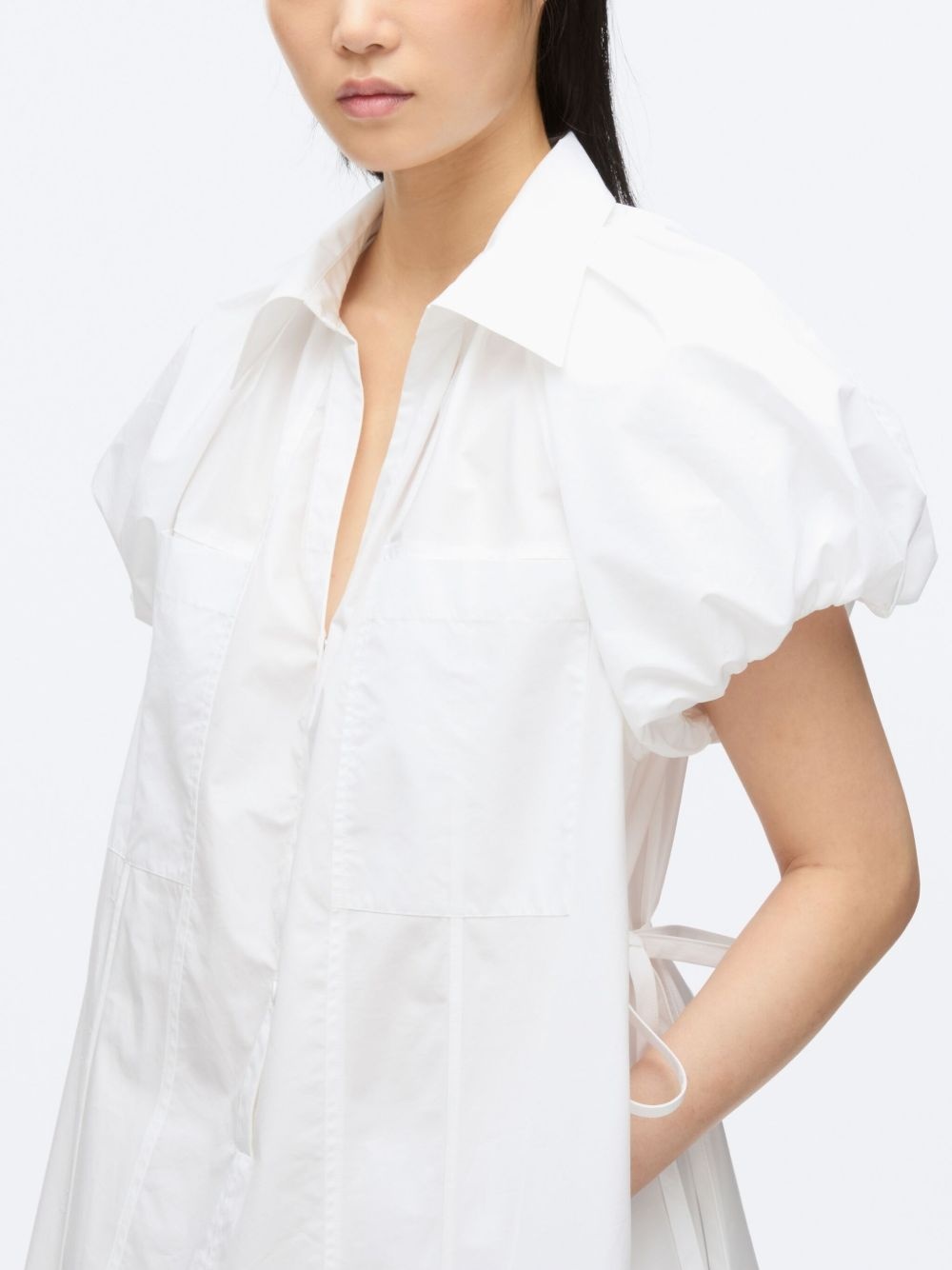poplin midi dress - 5