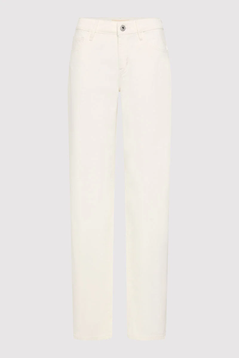90s Low Rise Jeans - White - 1