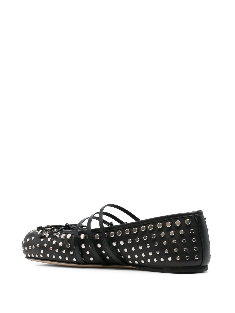 stud-embellished ballet flats - 3