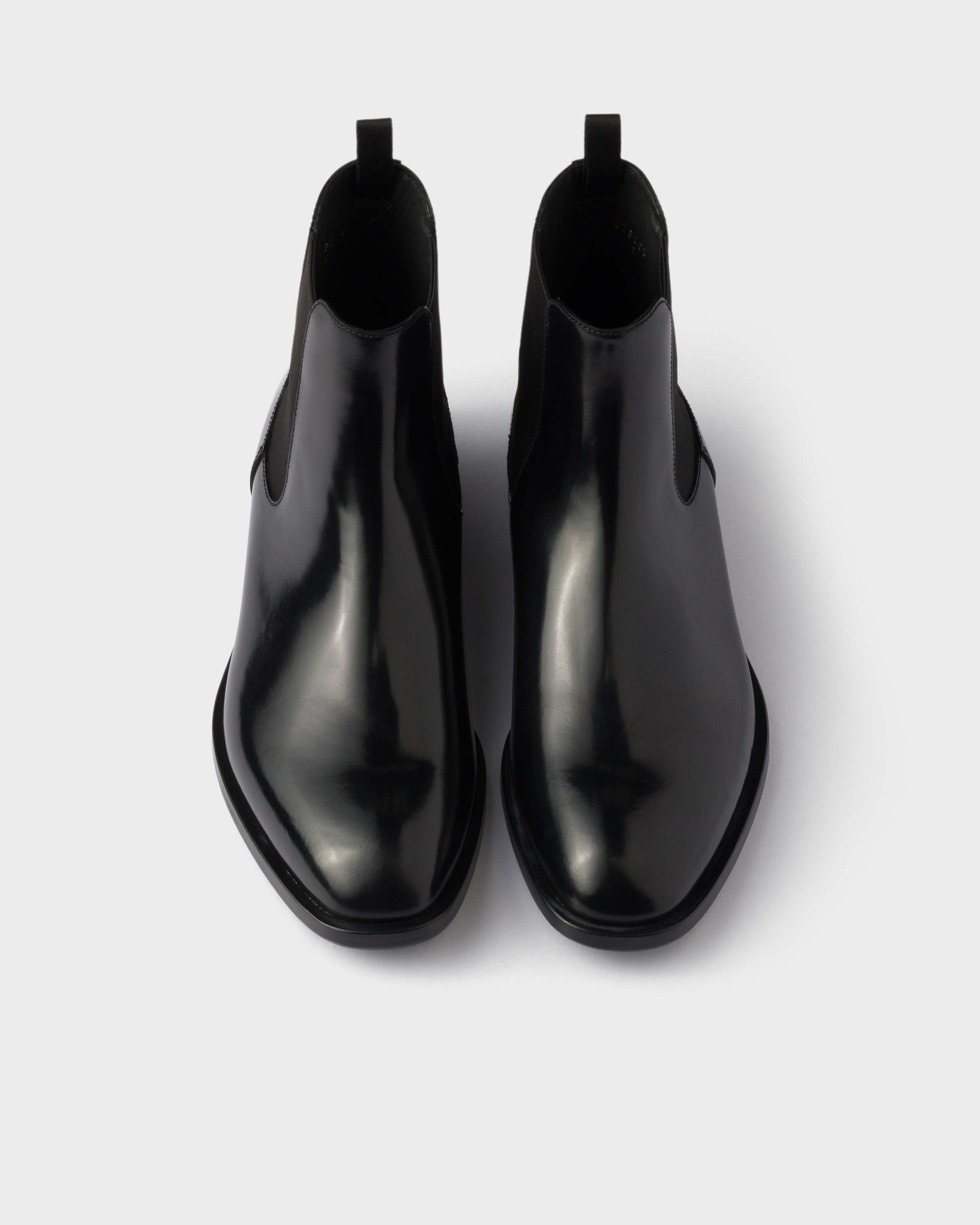 Brushed leather Chelsea boots - 4