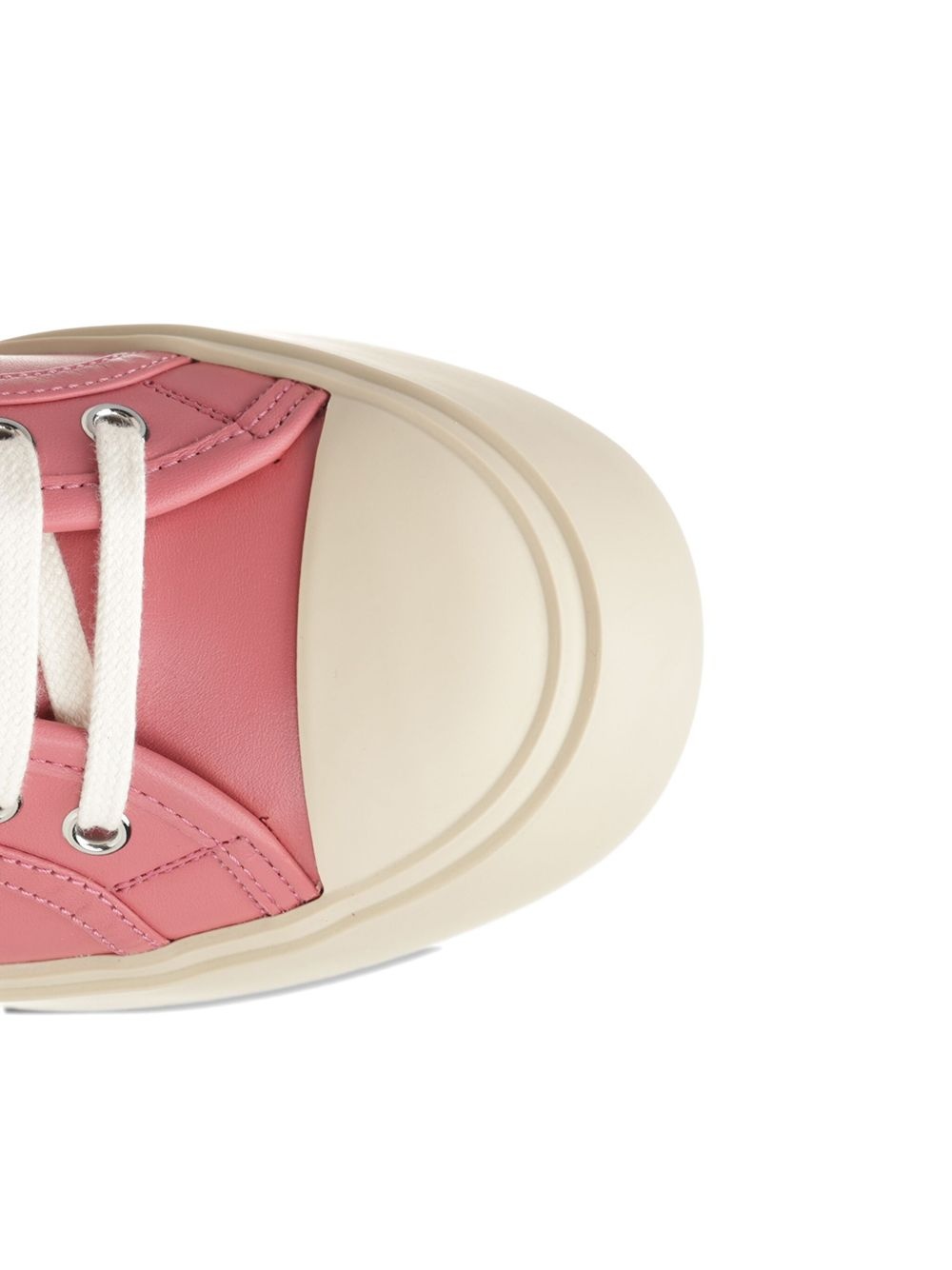 Pablo platform sole lace-up sneakers - 5