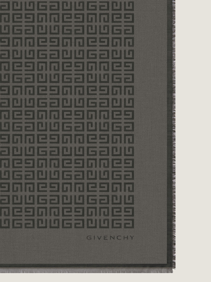 Givenchy 4G SHAWL IN SHINY SILK AND WOOL JACQUARD outlook