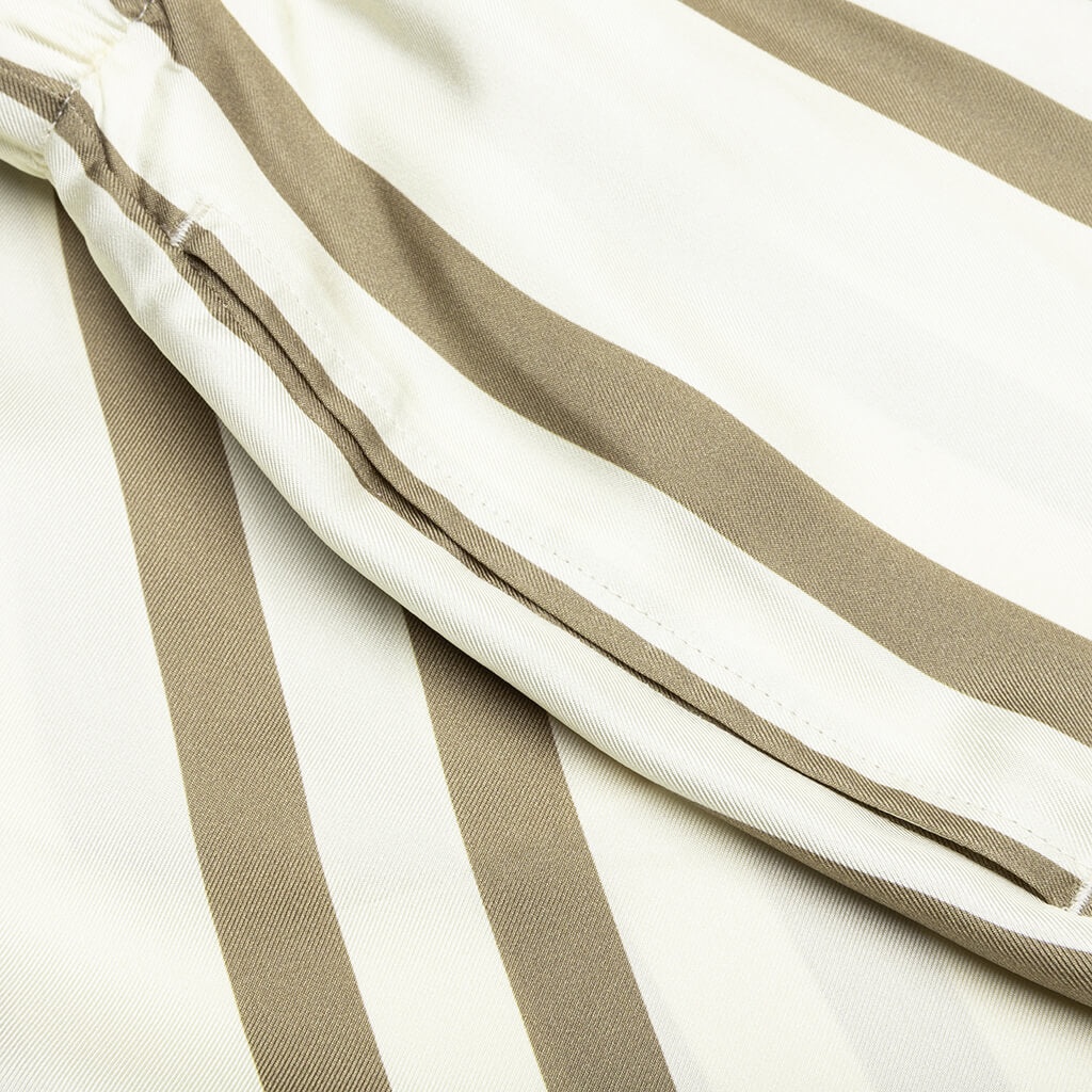 SILK SHORT - BARK STRIPE/SALT - 4
