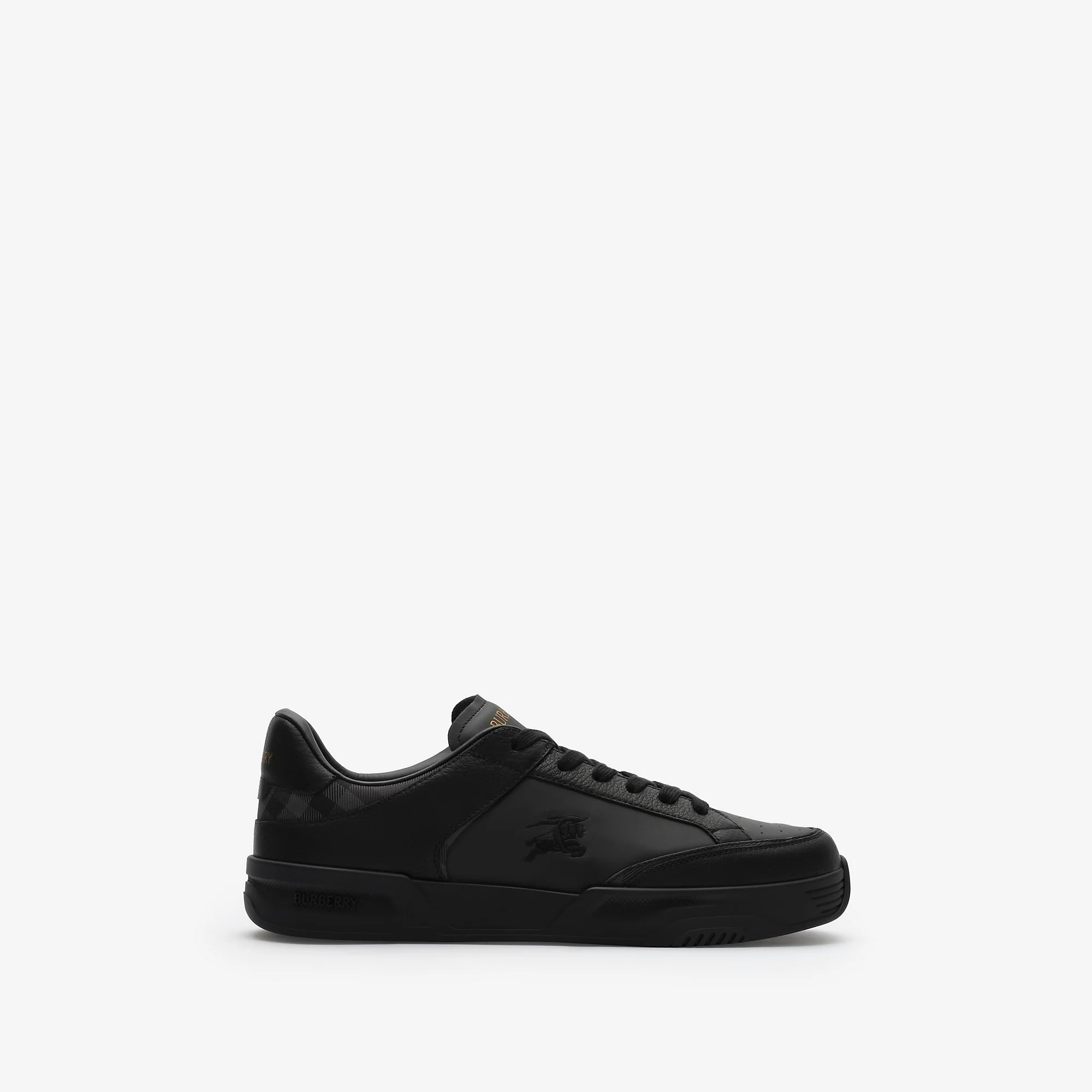 Leather and Nylon Harrow Sneakers - 1