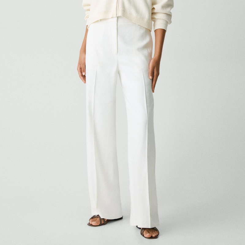 Straight Pant in Linen-Viscose 5