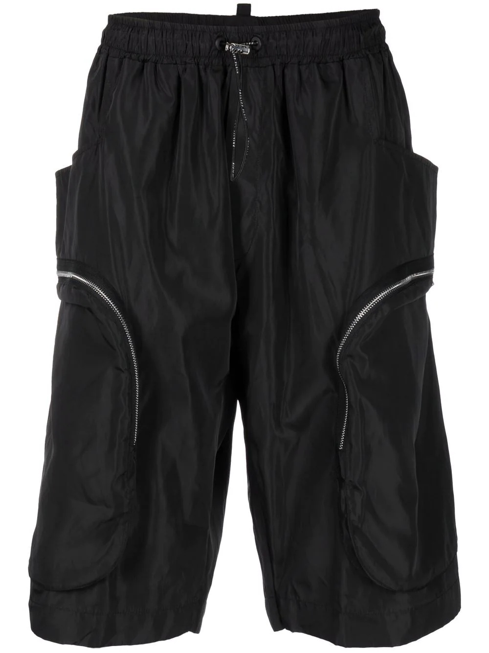 zipped-pocket jogging shorts - 1