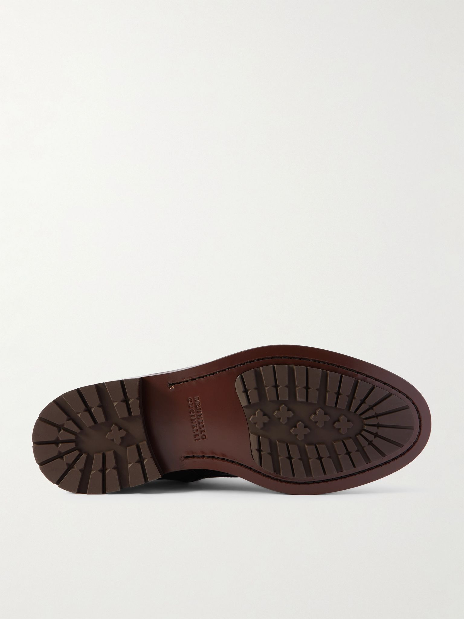 Pedula Full-Grain Leather Boots Burgundy - 3