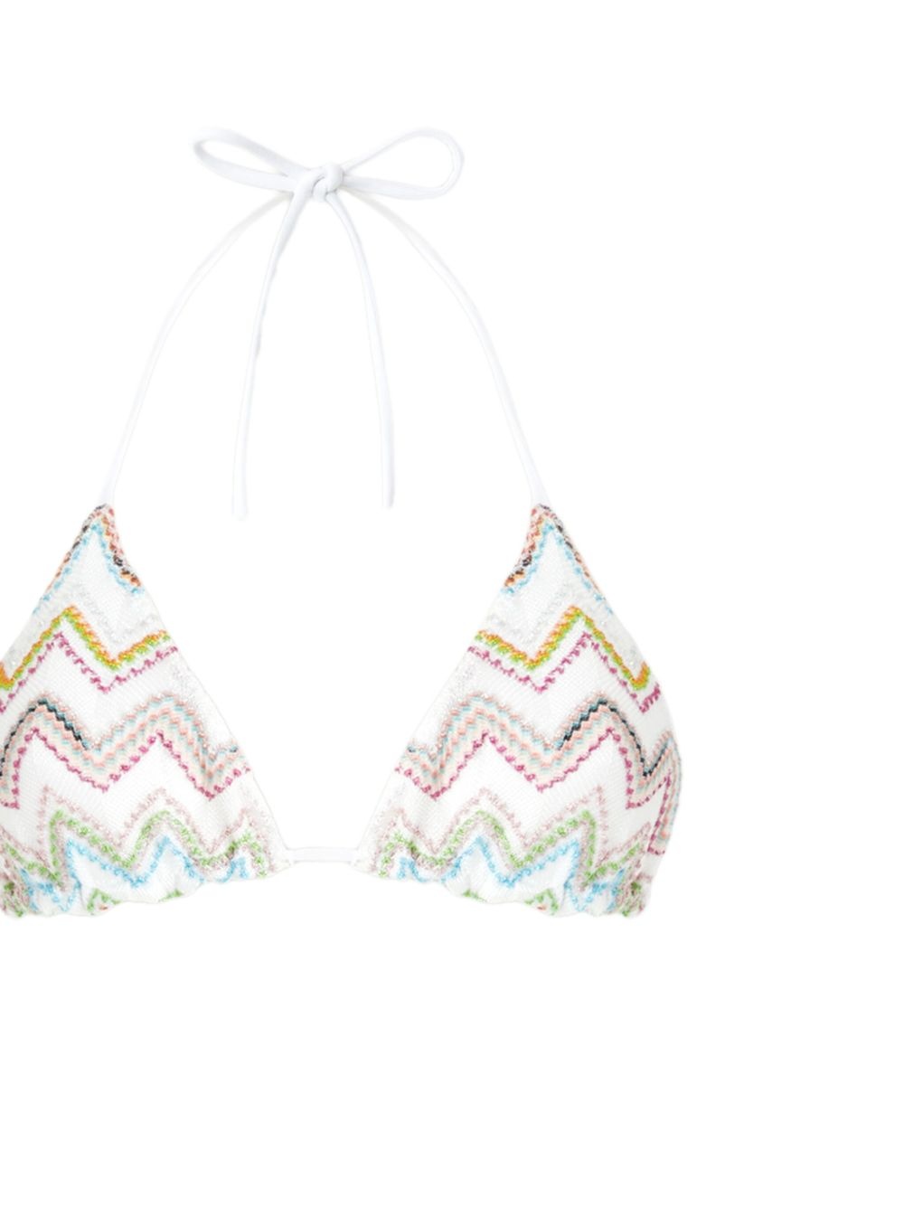 zigzag-knit bikini set - 2