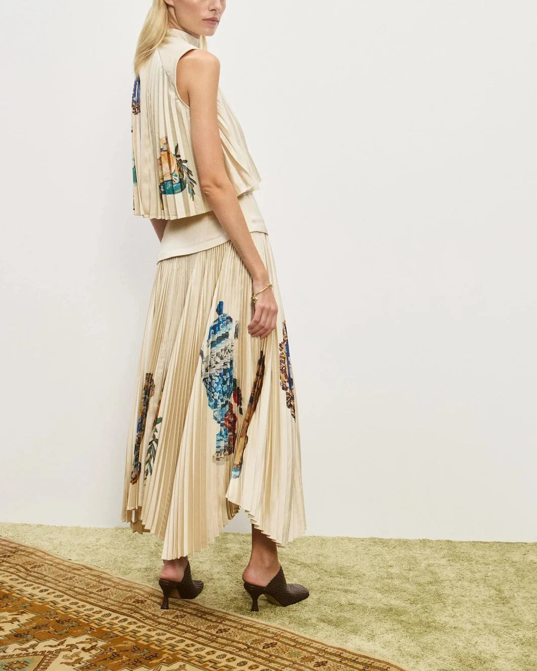 ORAZIO PLEATED TOP - 3