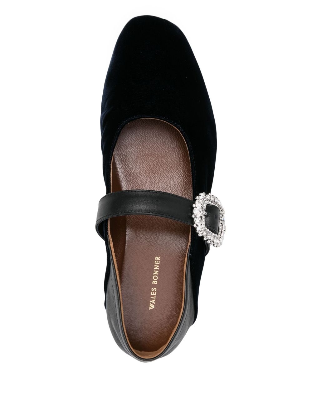 velvet ballet flats - 4