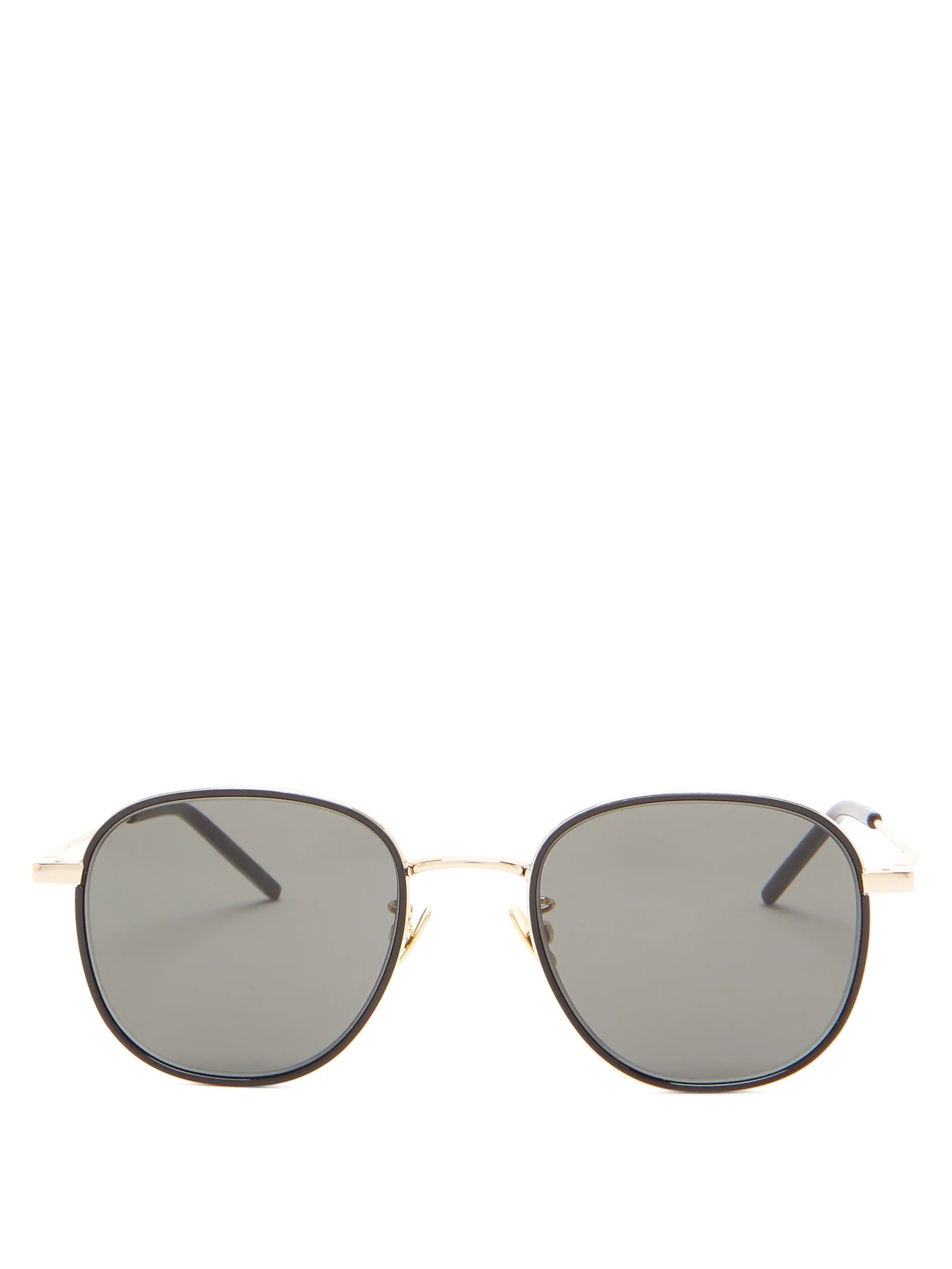 Round metal sunglasses - 1