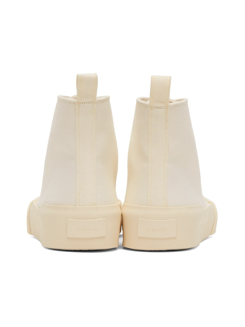 White High-Top Sneakers 2