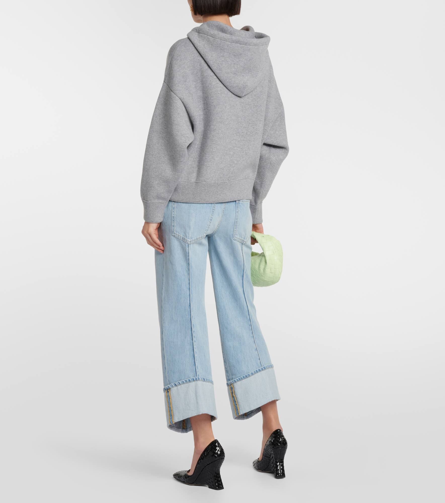 Cashmere-blend hoodie - 3