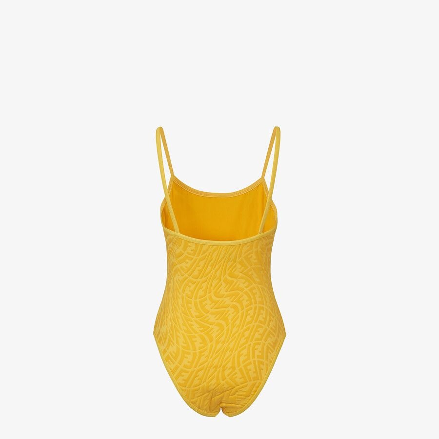 Yellow Lycra® swimsuit - 2