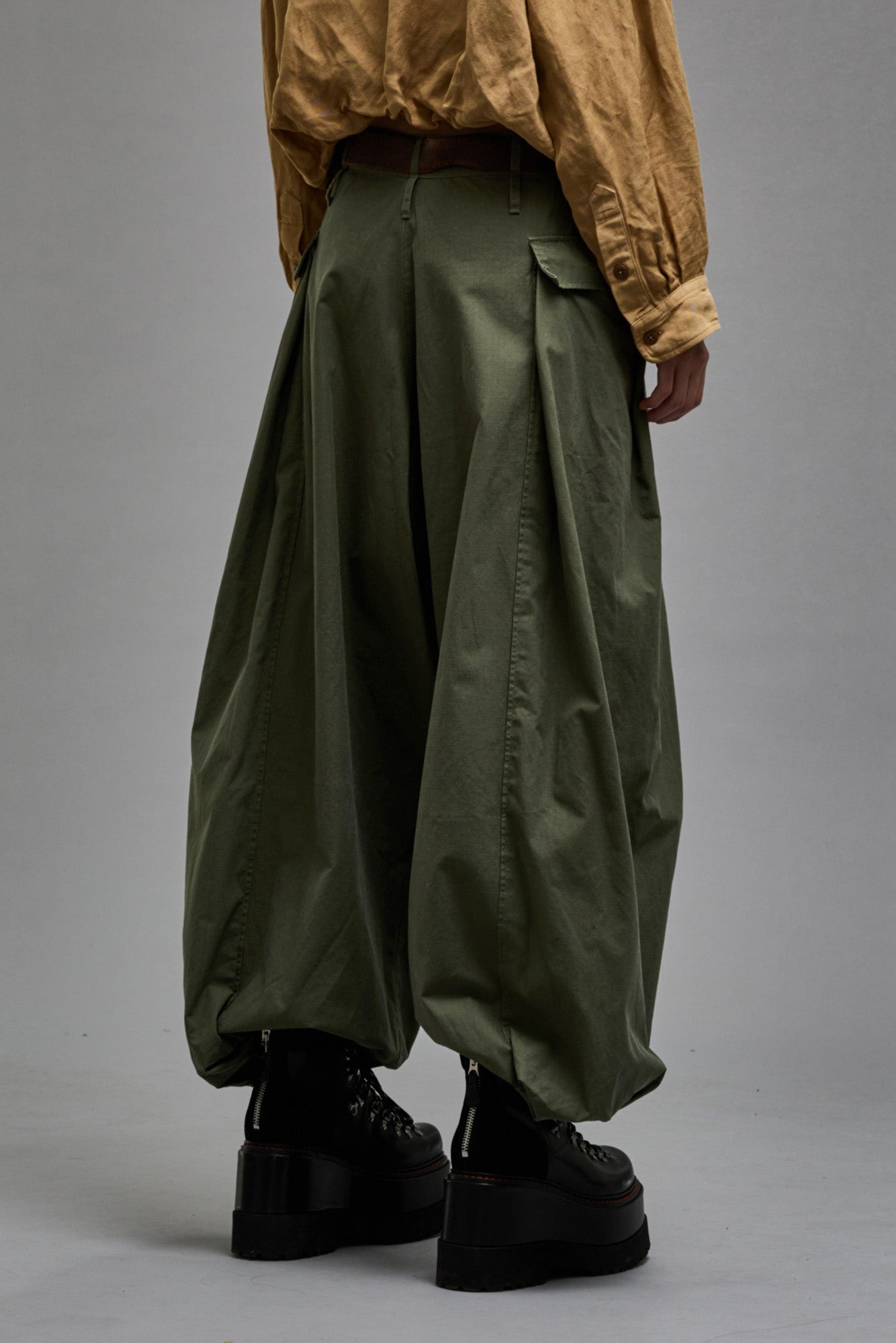 JESSE ARMY PANT - OLIVE RIPSTOP - 6