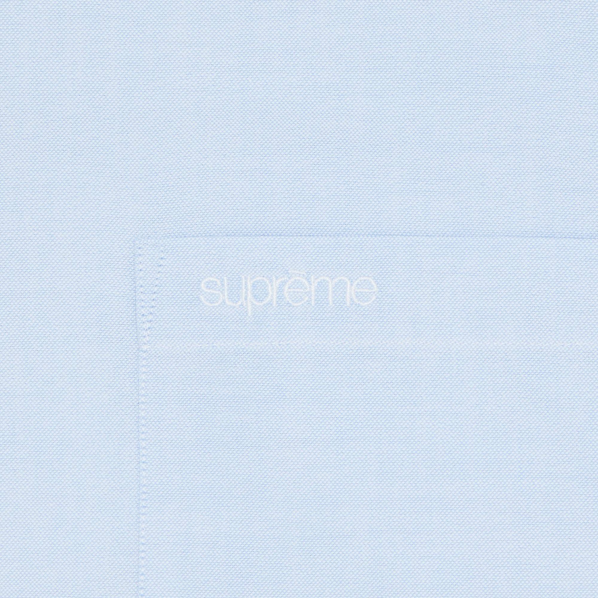 Supreme Loose Fit Oxford Shirt 'Light Blue' - 2