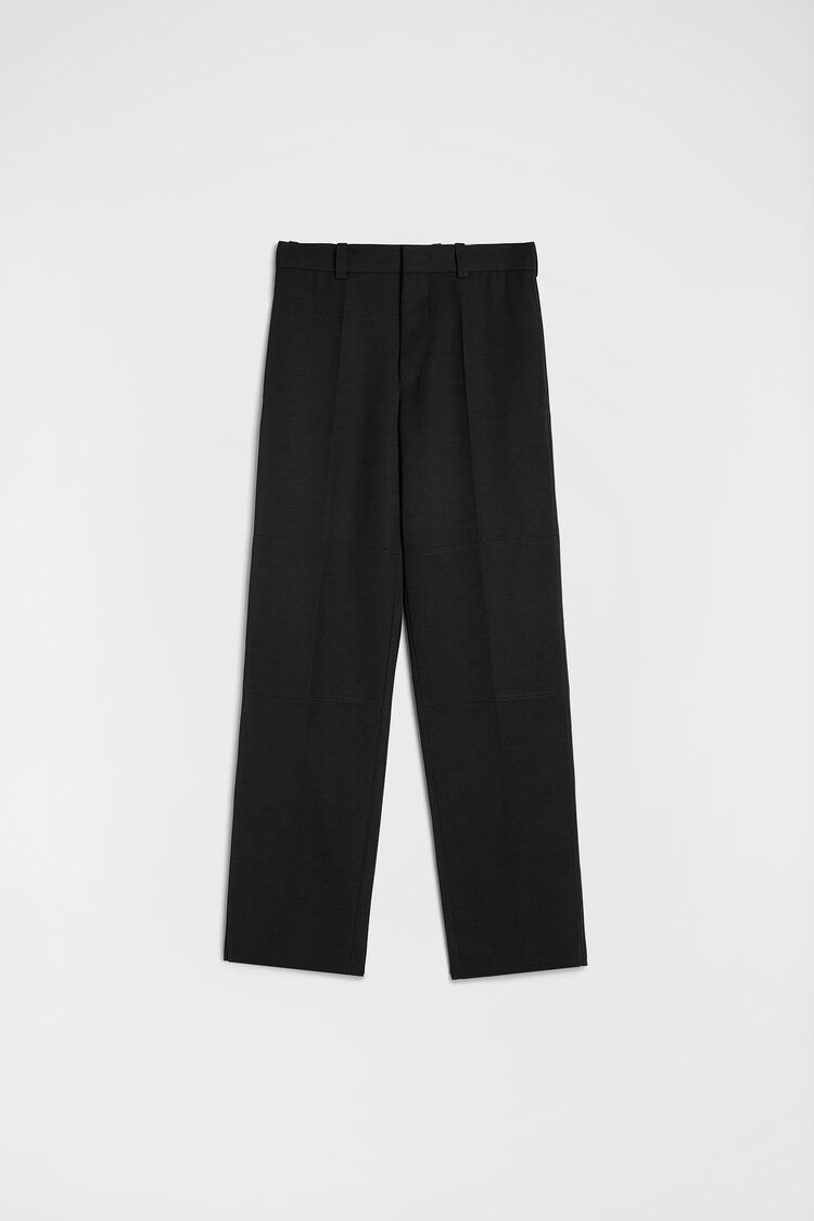 Wool Gabardine Trousers - 6