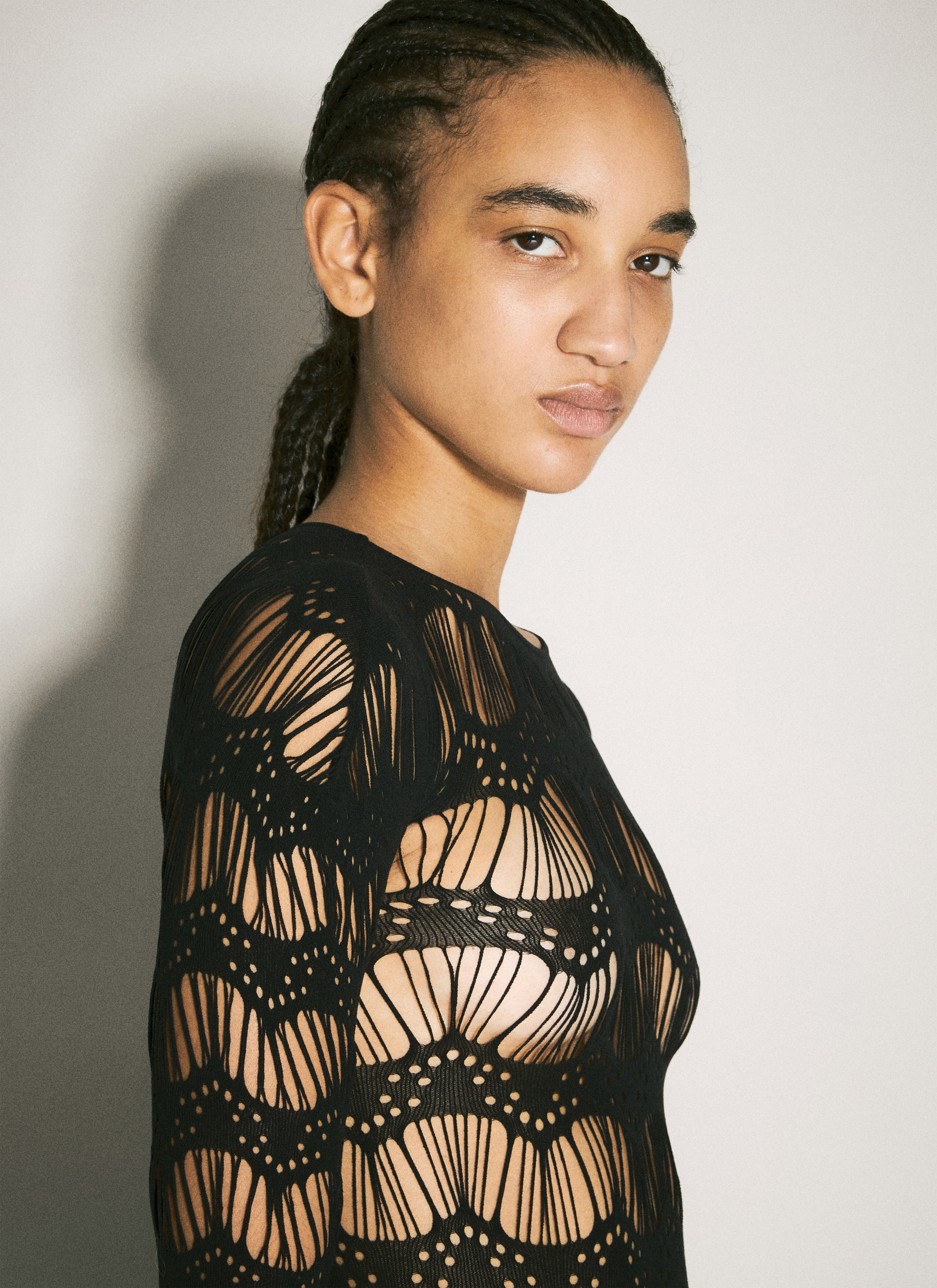 Laddered Bodysuit - 3