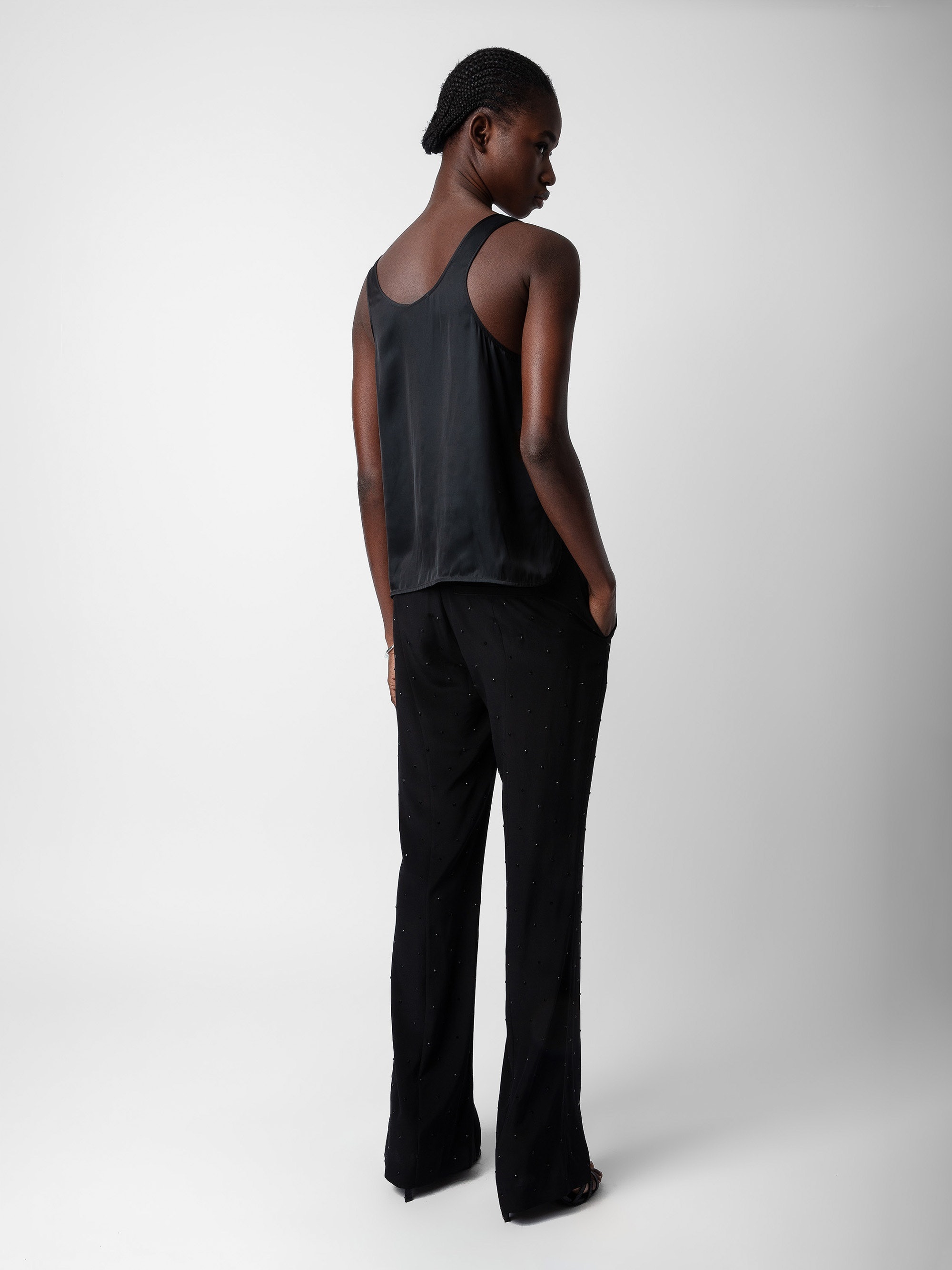 Poxy Silk Pants - 3