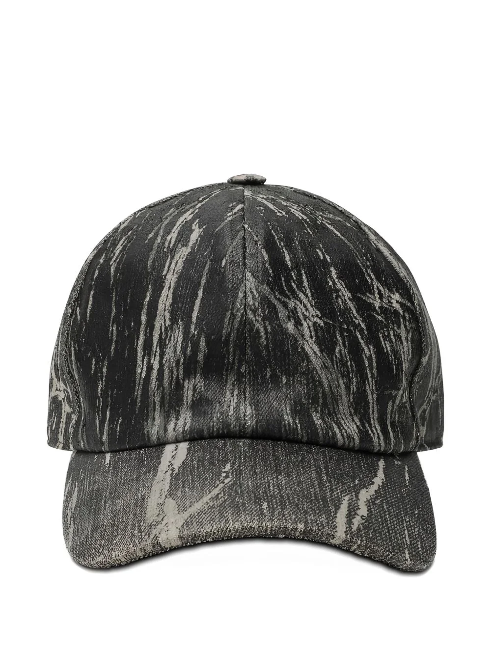patterned baseball cap - 1