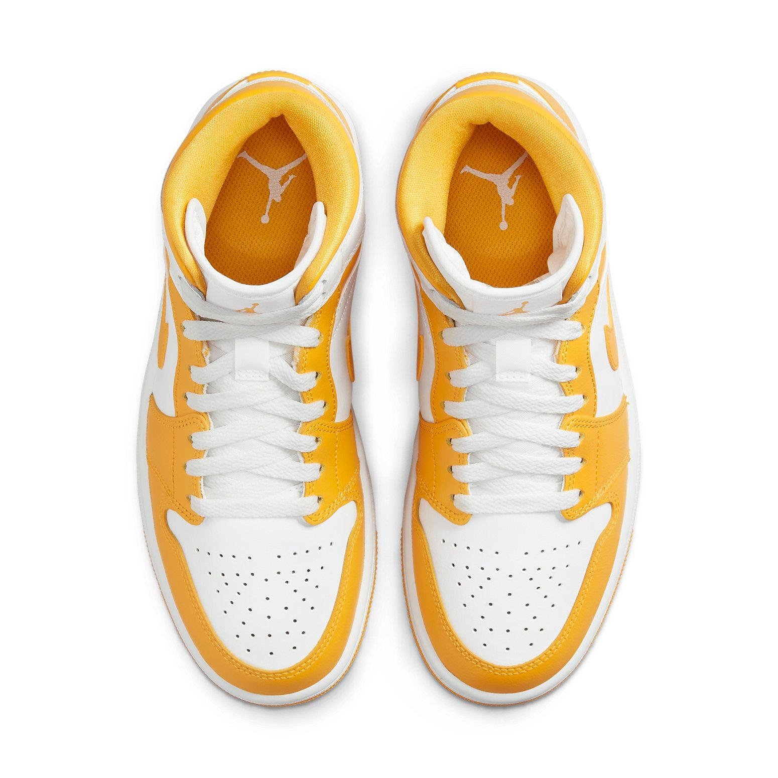 (WMNS) Air Jordan 1 Mid 'University Gold' BQ6472-117 - 4