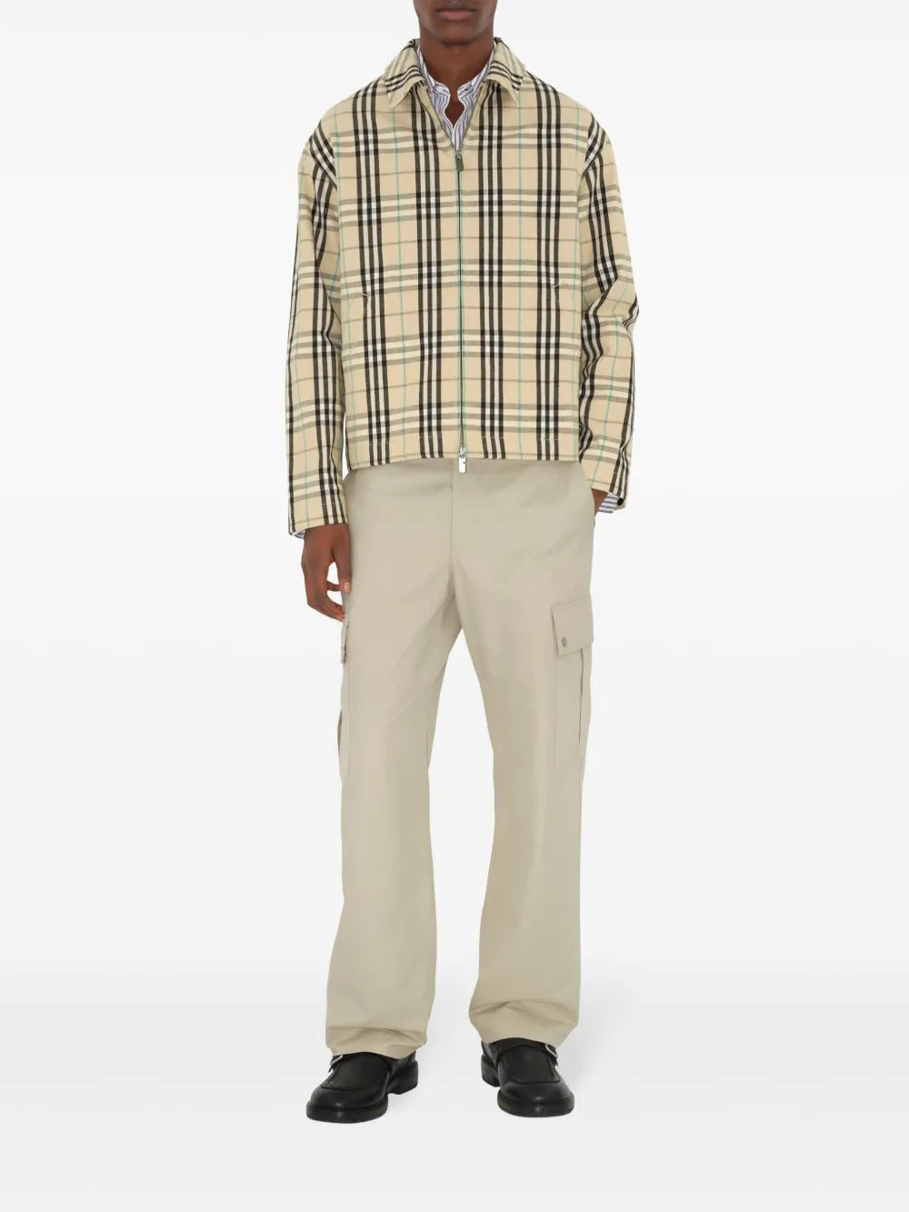 Veste Harrington à carreaux - 2