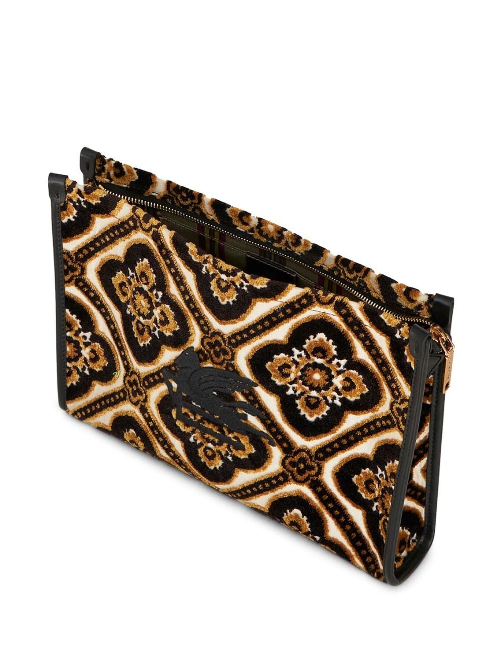 large jacquard-pattern beauty case - 4