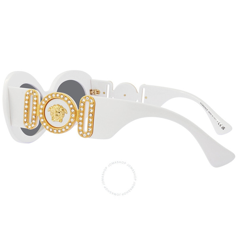 Versace Dark Grey Oval Ladies Sunglasses VE4426BU 314/87 54 4