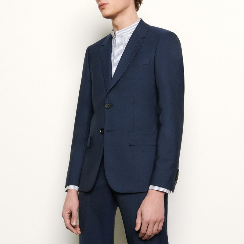 Sandro Cool wool suit jacket outlook
