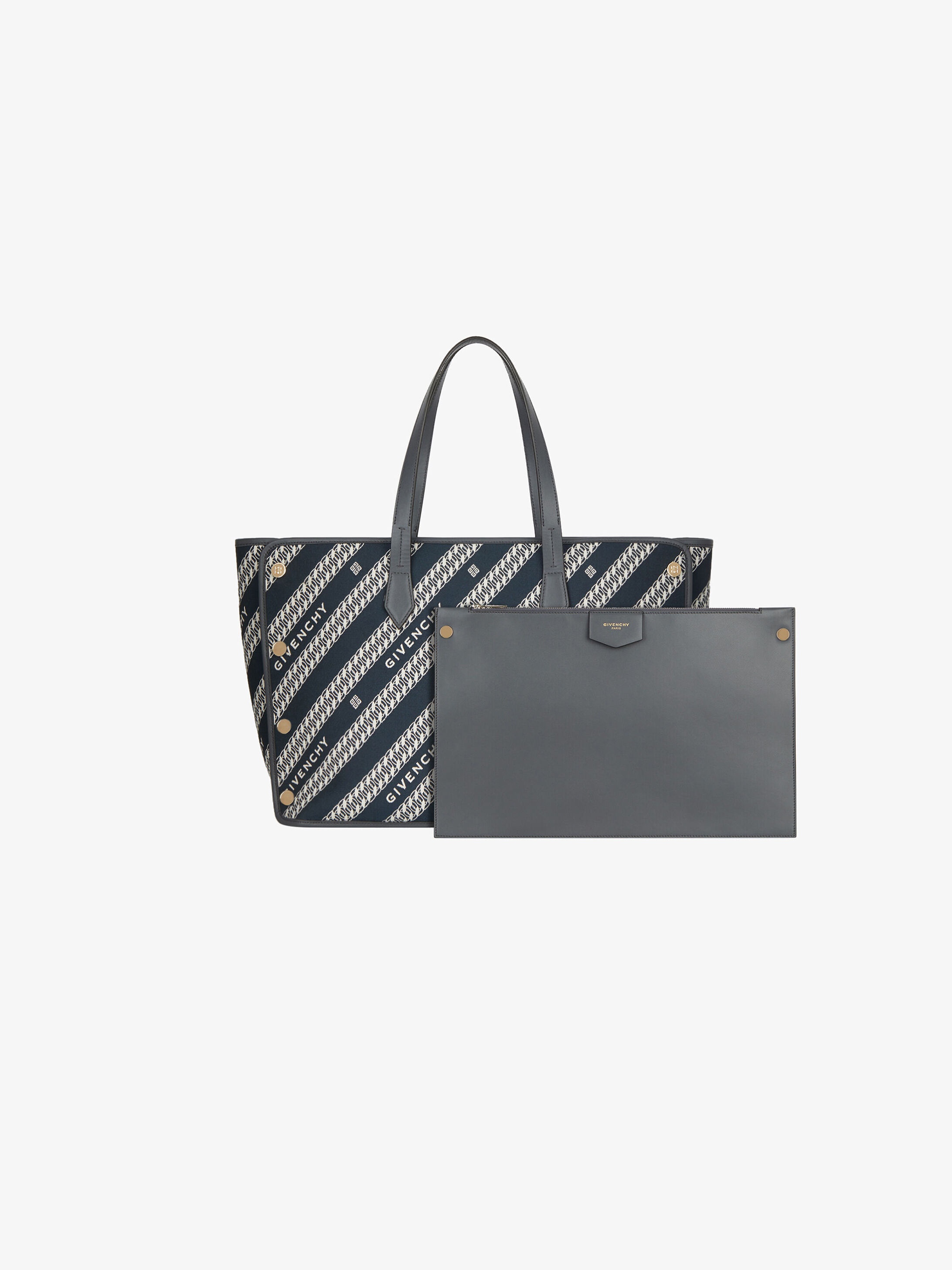 Medium Bond shopper in GIVENCHY chain jacquard - 5