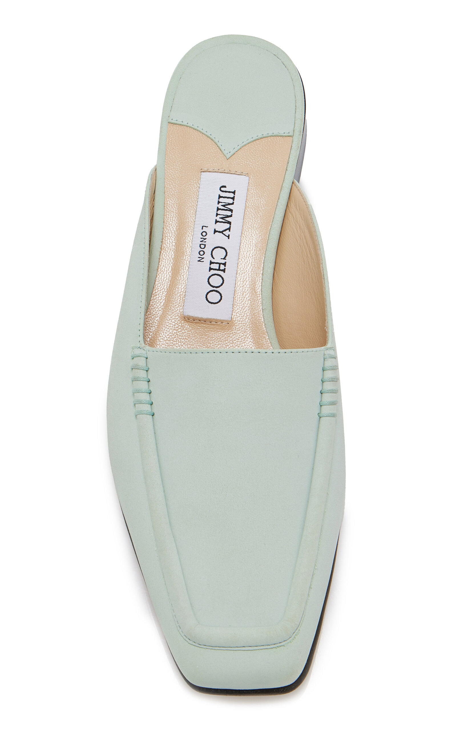 1999 Nubuck Loafer Mules green - 3