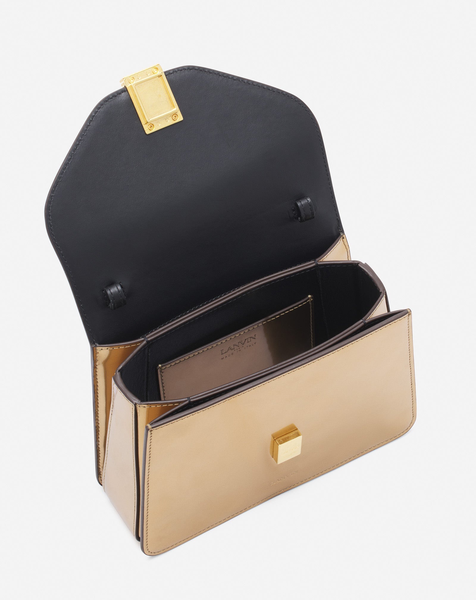 CONCERTO METALLIC LEATHER CLUTCH - 3