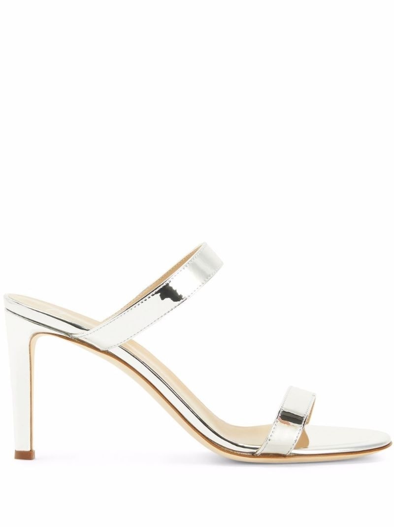 Calista slip-on heeled sandals - 1