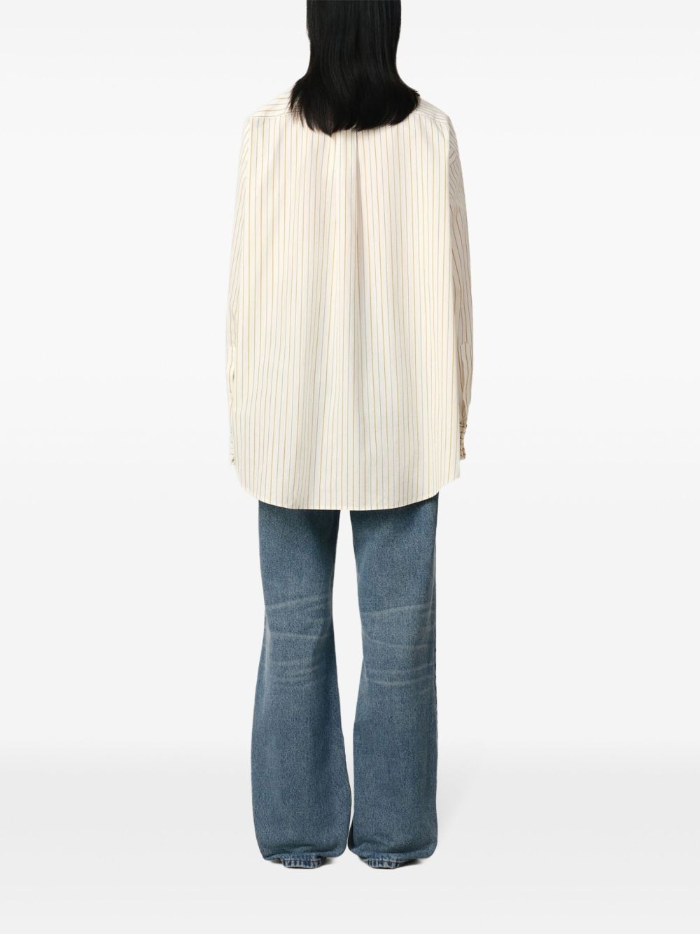 wingtip-collar shirt - 3