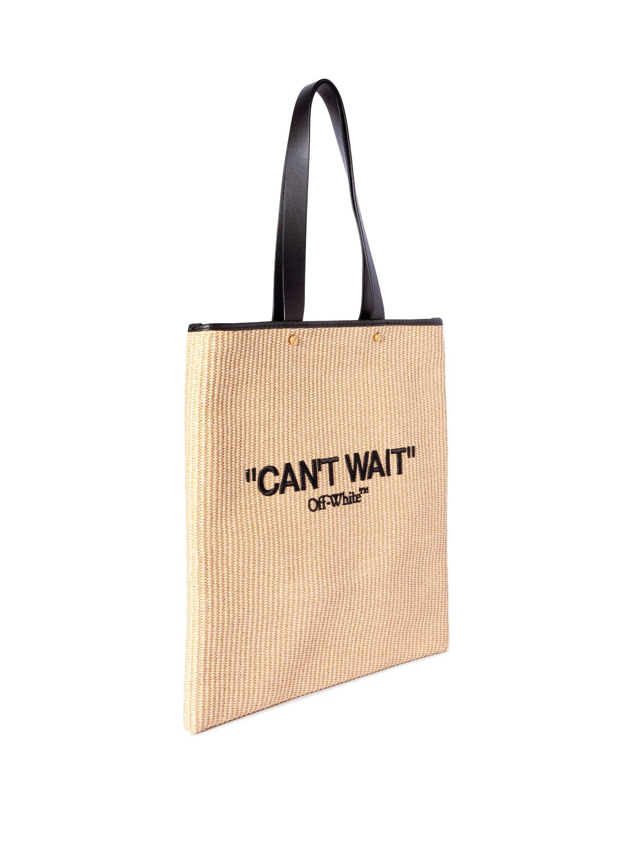Quote Rafia Tote Bag - 2
