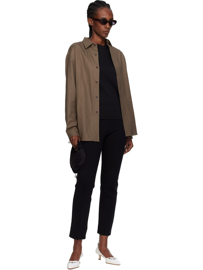 FLORE FLORE Black Monica T-shirt outlook