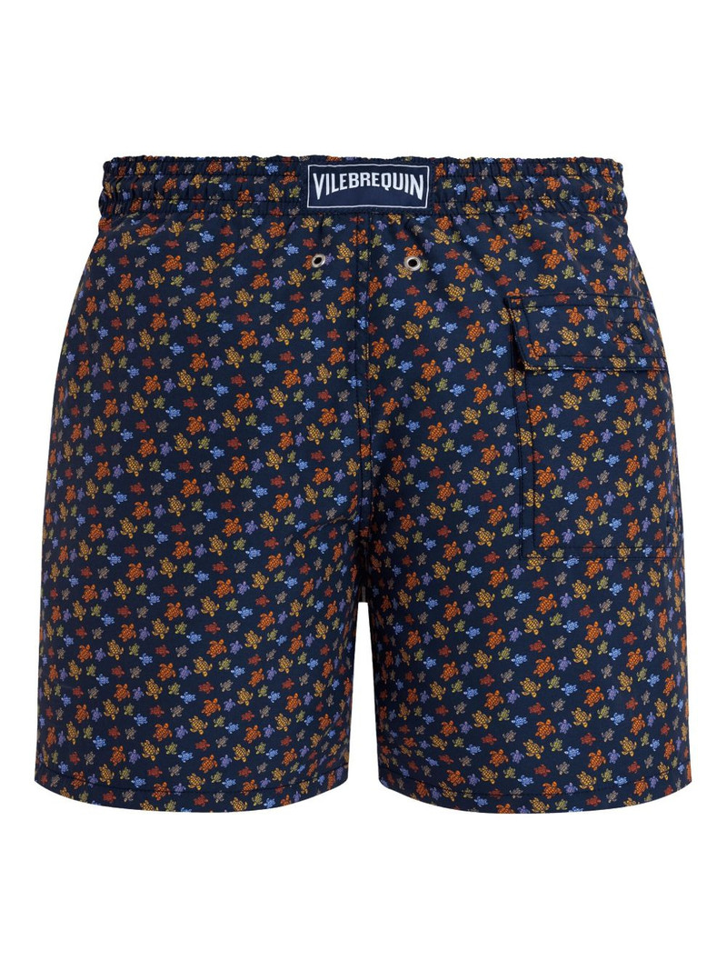 Vilebrequin drawstring turtle-print swim shorts outlook