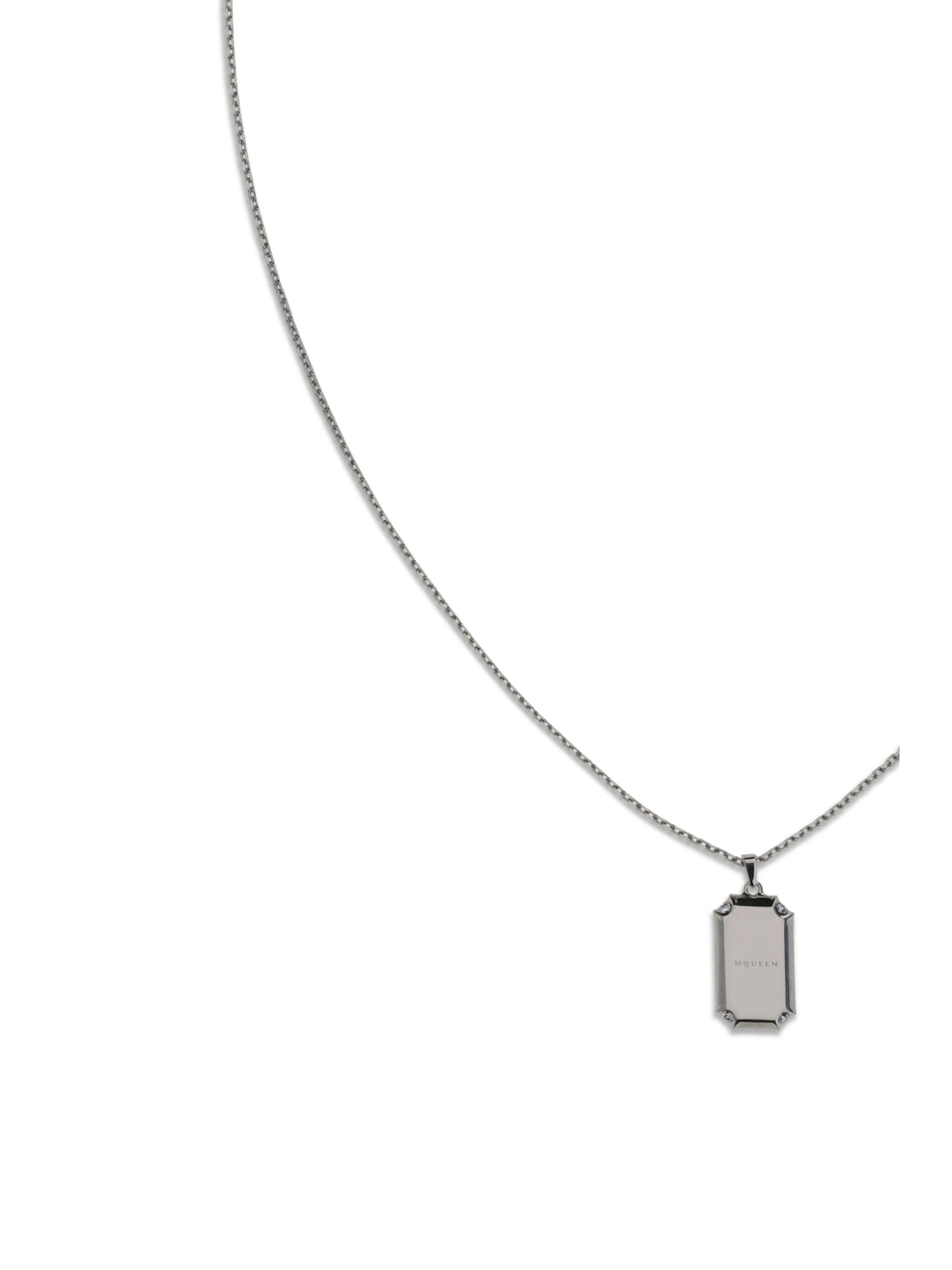 Alexander Mcqueen Men Dapper Pend.Necklace - 3