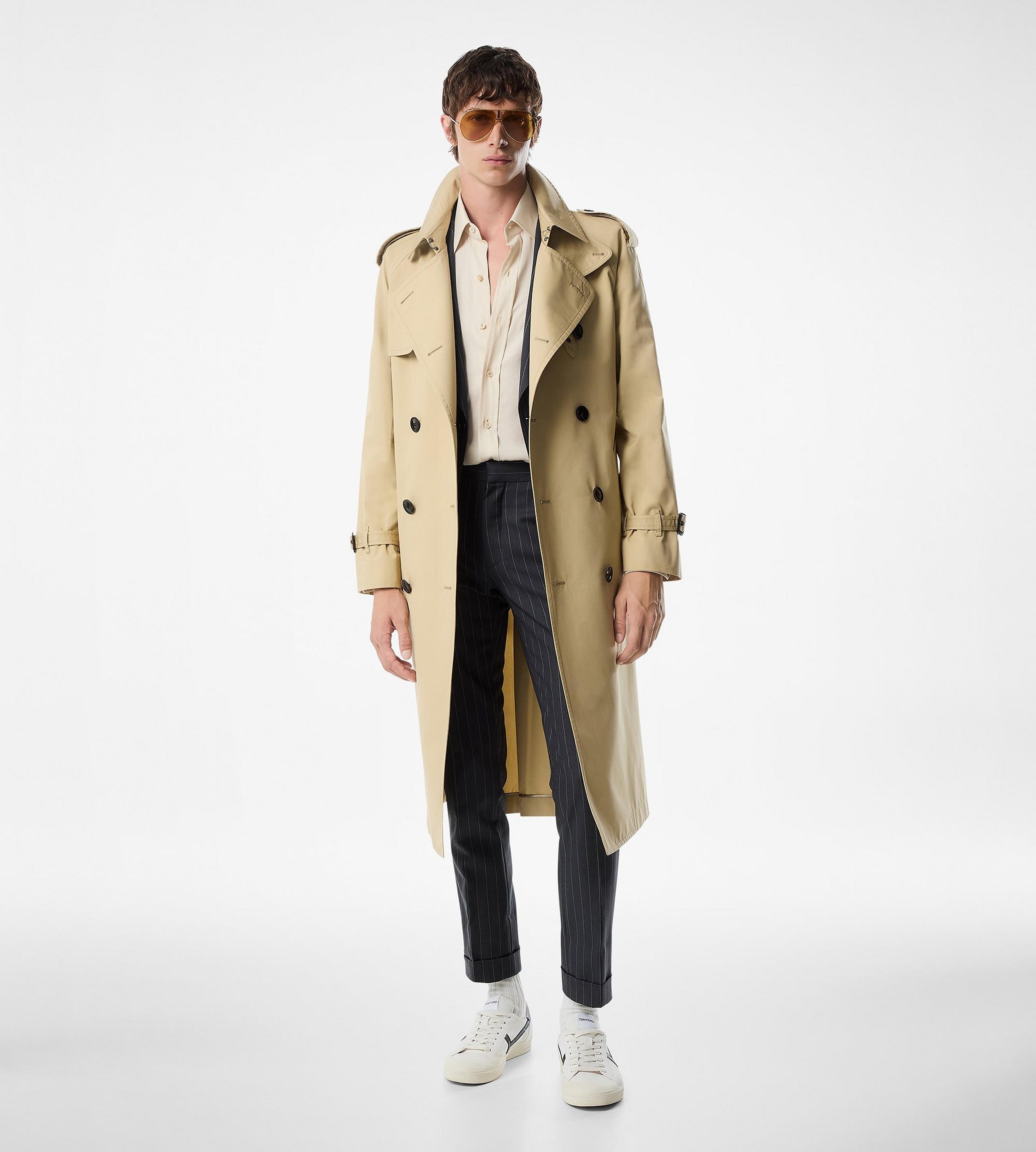 COTTON SILK TRENCH - 2