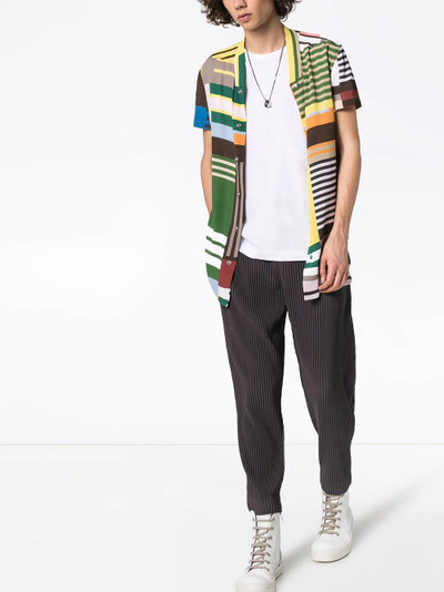 Rick Owens Golf Uxmal striped shirt outlook