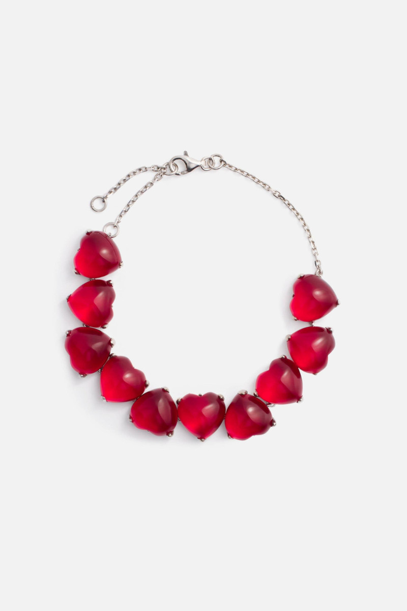 Red Hearts Bracelet 1