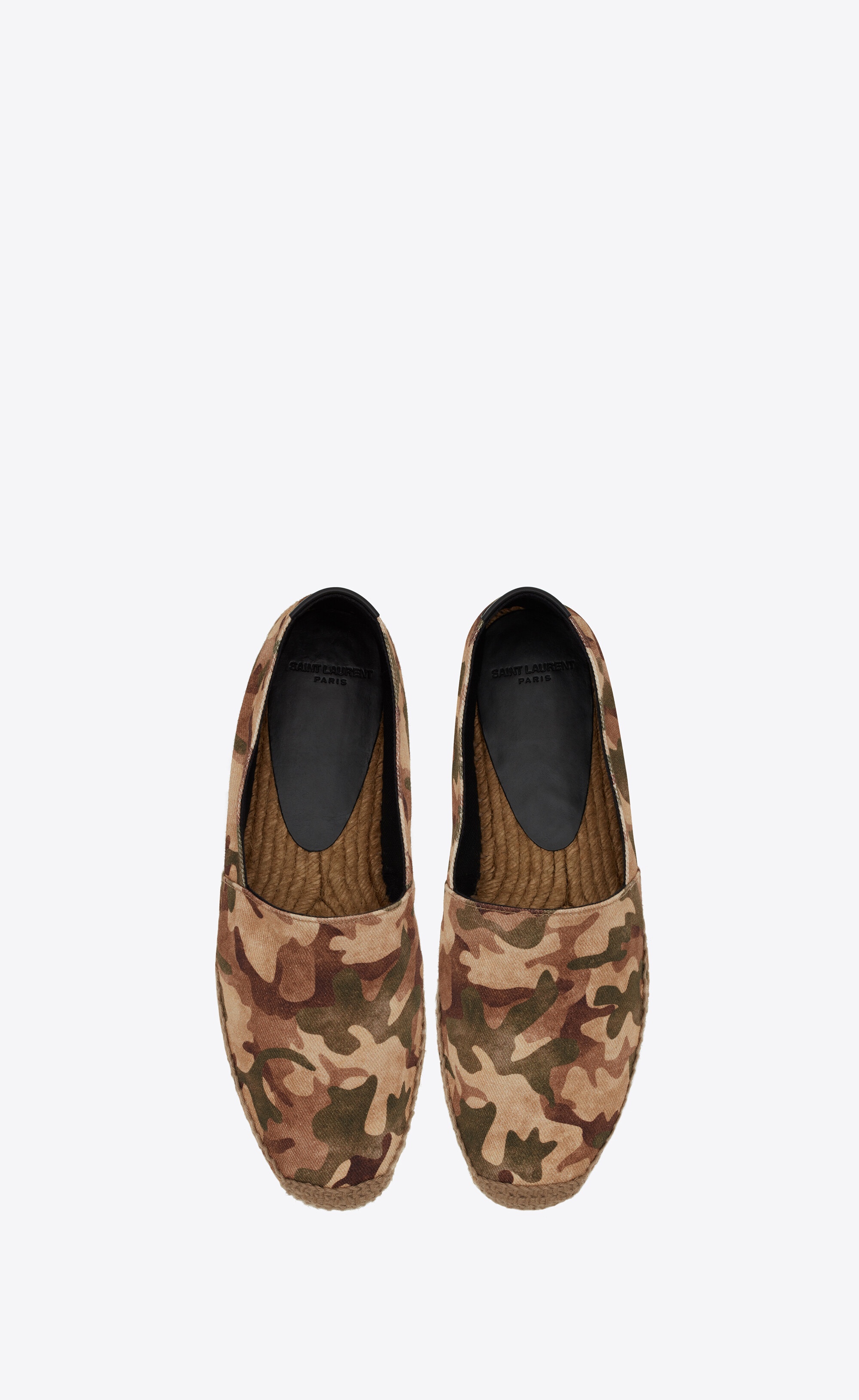 espadrilles in camouflage-print canvas - 2