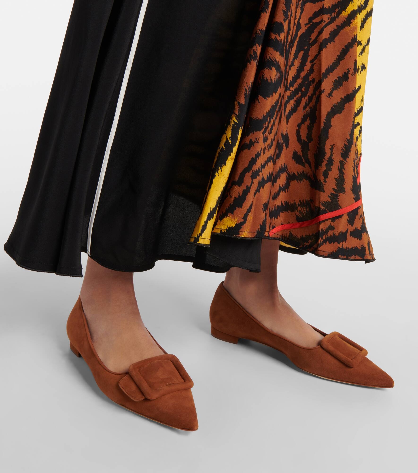 Maysale suede ballet flats - 4