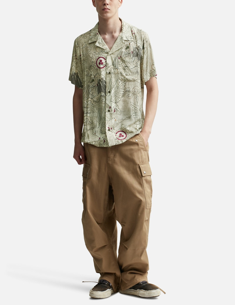 MAHARISHI PEACE DOVE CAMP COLLAR SHIRT outlook