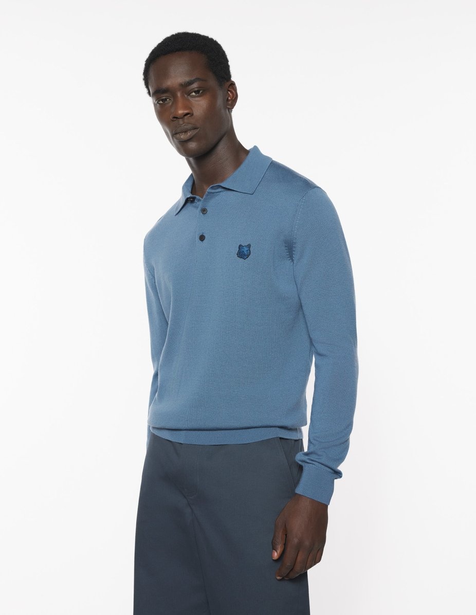 BOLD FOX HEAD PATCH POLO JUMPER - 3
